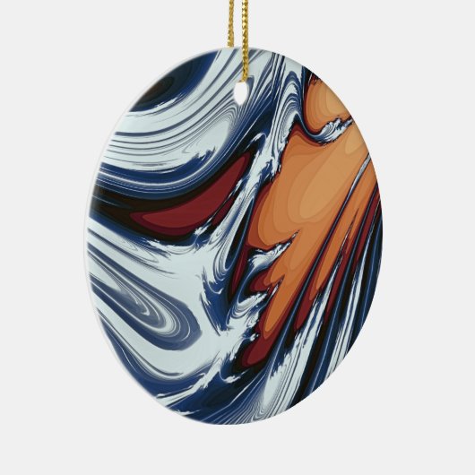 ZWEMWATER KERAMISCH ORNAMENT (Rechts)