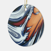 ZWEMWATER KERAMISCH ORNAMENT (Links)