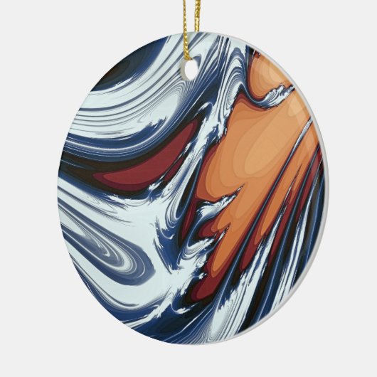 ZWEMWATER KERAMISCH ORNAMENT (Links)