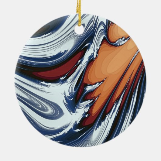 ZWEMWATER KERAMISCH ORNAMENT (Achterkant)