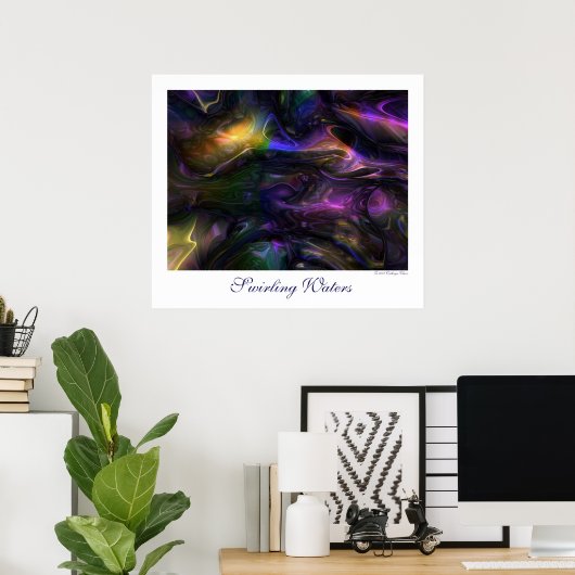 Zwemwateren Poster (Thuiskantoor)