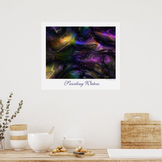 Zwemwateren Poster (Keuken)