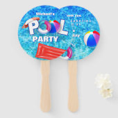 Zwemwatervun voor de Koel-zomerpool Handwaaier