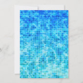 Zwemwatervun voor de Koel-zomerpool Kaart (Achterkant)