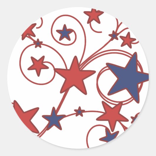 Zwemwerken Ronde Sticker (Voorkant)