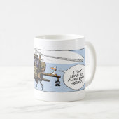 Zwemzeden die het leger weer irriteren koffiemok (Voorkant rechts)