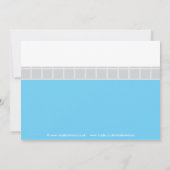 Zwemzwembad: dank je wel notitiekaartje (Achterkant)