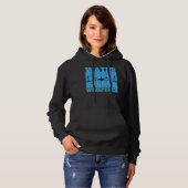Zwemzwemmer 1 hoodie (Voorkant volledig)