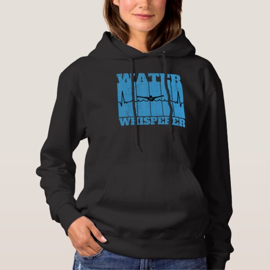 Zwemzwemmer 1 hoodie (Voorkant)