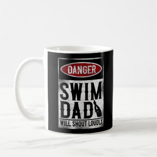 Zwemzwemmer DANGER Swim Dad Koffiemok
