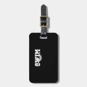 Zwemzwemmers competitief zwemmen Athletic Gift Bagagelabel (Voorkant verticaal)