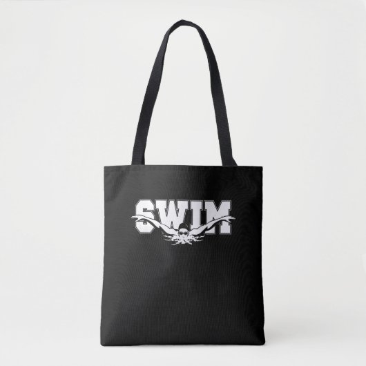 Zwemzwemmers competitief zwemmen Athletic Gift Tote Bag (Voorkant)