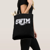 Zwemzwemmers competitief zwemmen Athletic Gift Tote Bag (Dichtbij)