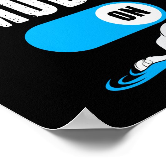 Zwemzwemmodus zwemmen poster (Hoek)