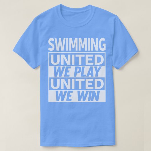 Zwemzwemzwemmer T-shirt (Design voorkant)