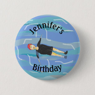 zwemzwemzwemzwemzwemzwemzwemzwemmen zee zwemmen ronde button 5,7 cm