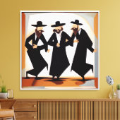 zwenk L paneel Canvas Afdruk (Insitu (Woonkamer))