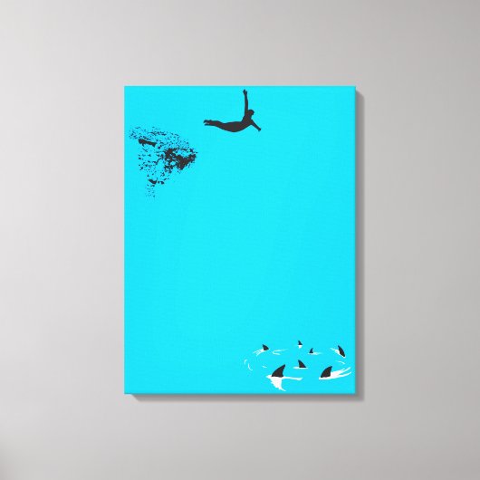 zwenkduif canvas afdruk (Voorkant)