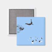 zwenkduif magneet (Voorkant / Achterkant)