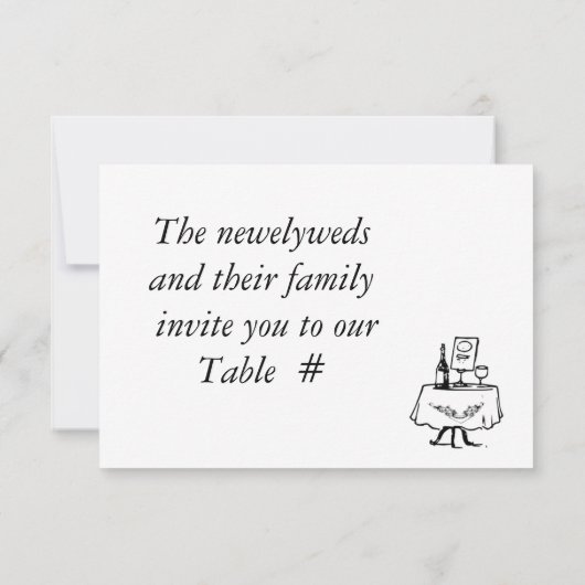 zwenkkaartenbruiloften kaart (Achterkant)