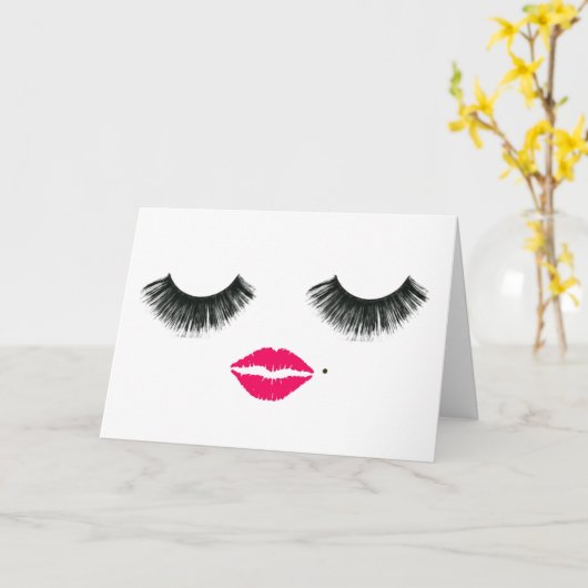 zwepen kaart (Gele Bloem)