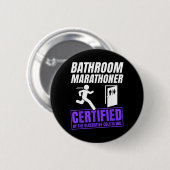 Zweren Colitis Bewustzijn Grappige IBD Krijger Ronde Button 5,7 Cm (Voorkant /achterkant)