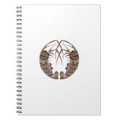 Zwerende kreeften notitieboek (Voorkant)