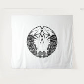 Zwerende kreeften wandkleed (Voorkant (horizontaal))