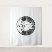 Zwerende kreeften wandkleed (Voorkant)