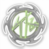 Zwerf Kinderen (SKZ) BLEEP beyblade sticker (Voorkant)