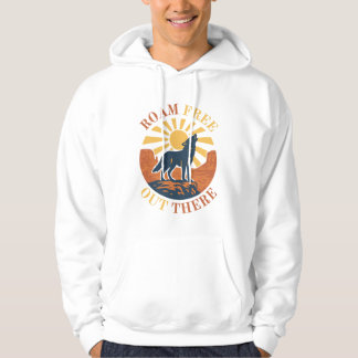 Zwerf Vrij Daar Buiten – Grafisch Ontwerp van een Hoodie