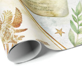 Zwerf Wereld Reis Stempel Patroon (7) Cadeaupapier (Rol Hoek)