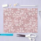 Zwerfbladeren Elegante Botanische Blush Tissuepapier (Craft)