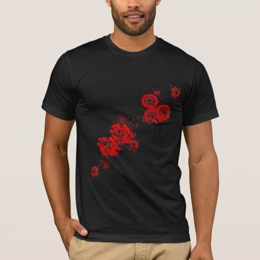 zwerfbloem t-shirt (Voorkant)