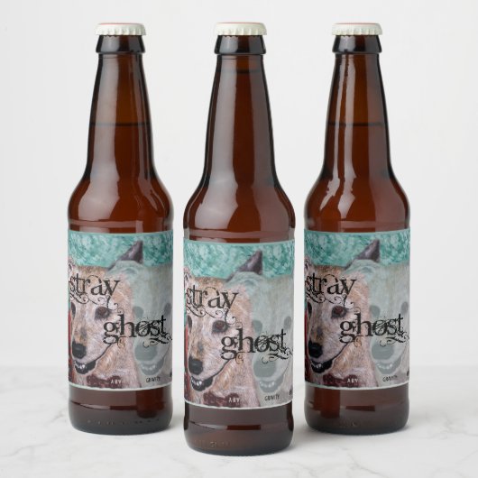 Zwerfgeest (naam en stijl) bier etiket (Flessen)