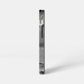 Zwerfkat op trap iPhone hoesje (Linkerkant)