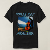 Zwerfkat Walkin T-shirt (Design voorkant)