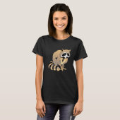 Zwerfkat Wasbeer 9 T-shirt (Voorkant volledig)