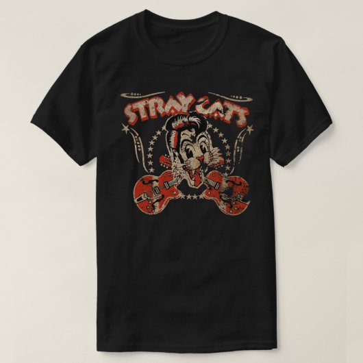 ZWERFKATTEN EXCLUSIEF T-SHIRT (Design voorkant)