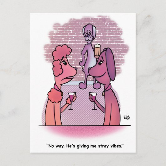 Zwerfvibes Briefkaart (Voorkant)