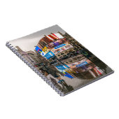 Zwergdag in Piccadilly Circus notitieboek (Rechterzijde)