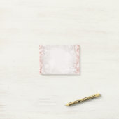 Zwergdoorsnede Engelse Rozen Beige Neutraal Post-it® Notes (Op bureau)