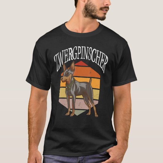 Zwergpinscher - Dog Identification - Dogs Lover - T-shirt (Voorkant)
