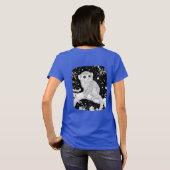 Zwergseidenäffchen bei Nacht unterm Sternenhimmel T-shirt (Achterkant volledig)