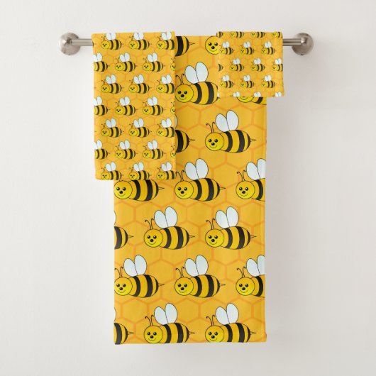 zwerm bijen bad handdoek (Insitu)