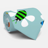 zwerm bijen stropdas (Opgerold)