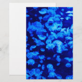 zwerm van kwallen briefpapier (Voorkant / Achterkant)