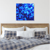 zwerm van kwallen canvas afdruk (Insitu (Slaapkamer))