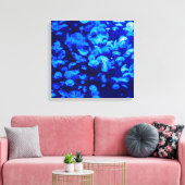 zwerm van kwallen canvas afdruk (Insitu (Woonkamer))
