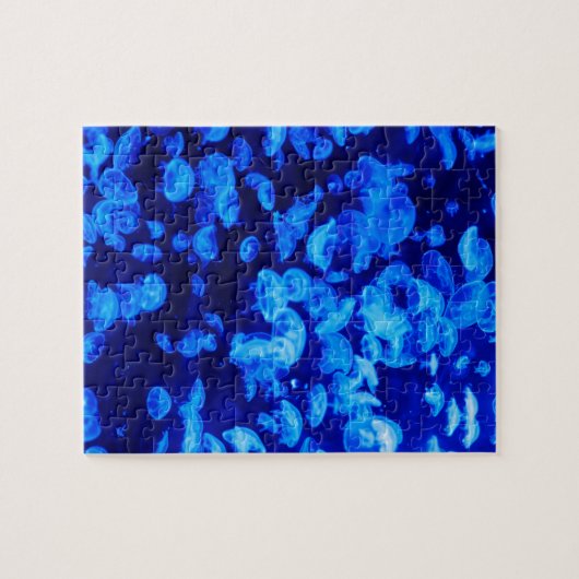 zwerm van kwallen legpuzzel (Horizontaal)